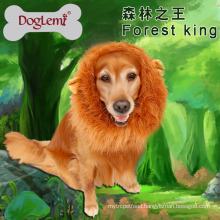 Large Pet Dog Cat Lion Wigs Mane Hair Festival Party Fancy Dress Clothes Costume